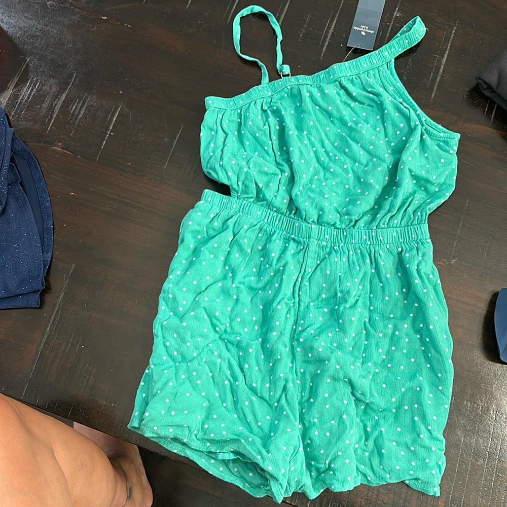 Abercrombie girls romper